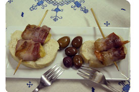 Tapas variadas y exquisitas - Cafe Bar Castellano - Linares